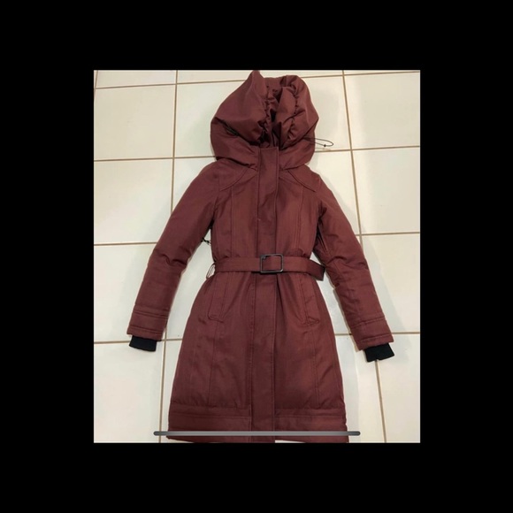 Nobis Wine Color Astrid xxs Winter Jacket - Picture 2 of 4